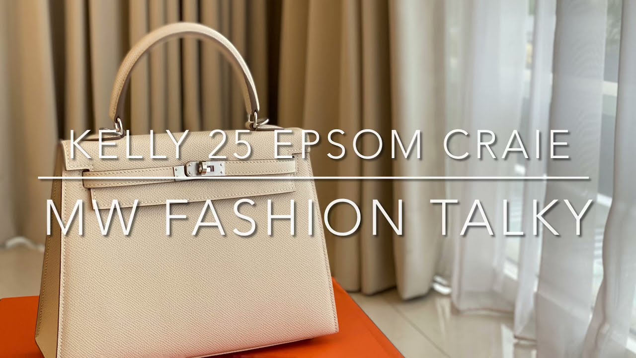 KELLY 25 EPSOM SELLIER CRAIE PHW - MW FASHION TALKY 