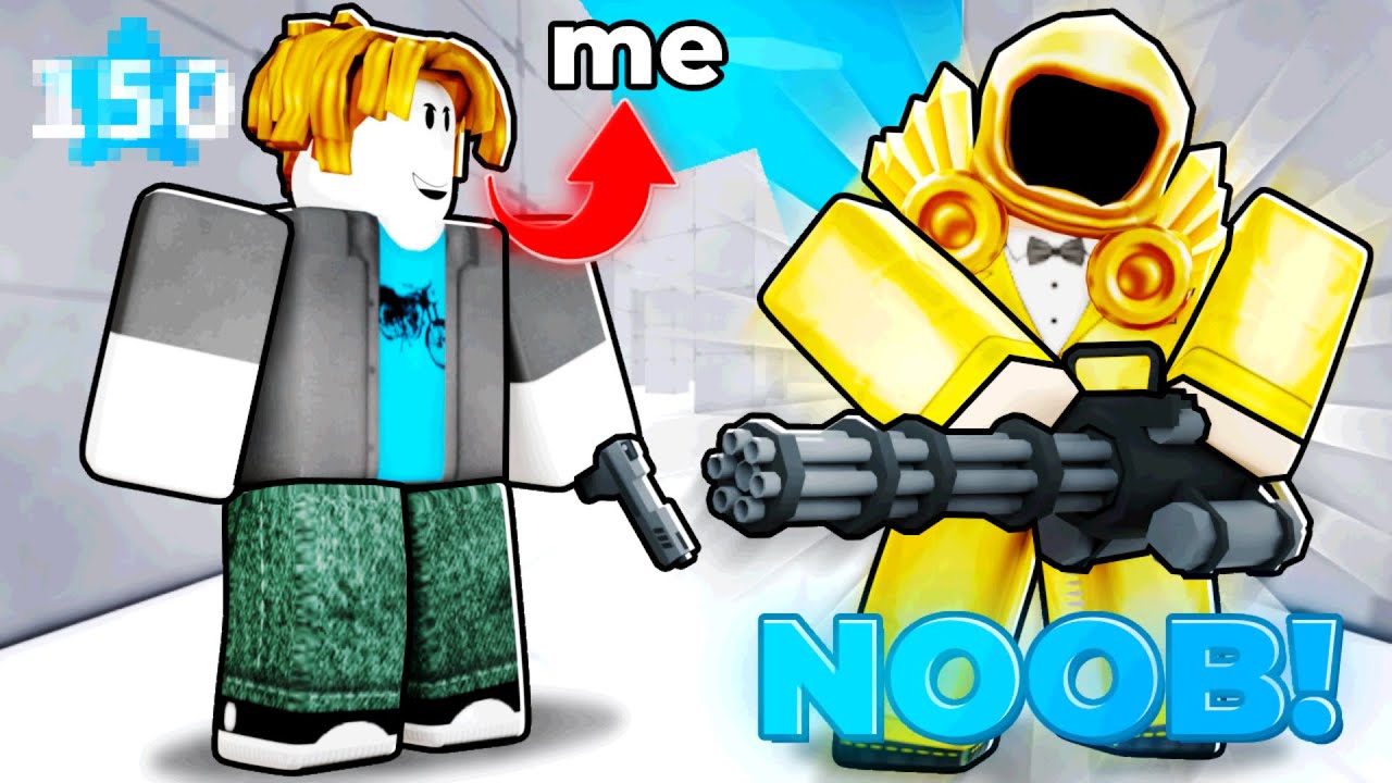I Pretended to be a NOOB in Roblox Rivals.. - YouTube