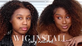 THE MOST NATURAL WIG I’VE EVER INSTALLED | CURLY WIG | HERGIVENHAIR