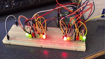 NMSU - Mechatronics - Arduino Project - Two Way Traffic Light - Spring 2017