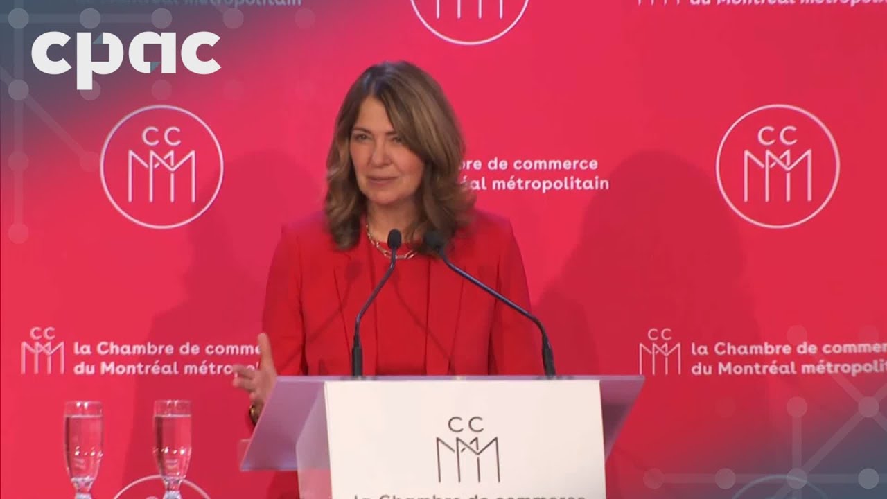 Alberta Premier Danielle Smith addresses Montreal’s business community – October 6, 2025