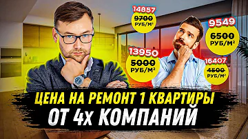 Стоимость ремонта квартиры. Как считают цены на ремонт разные компании