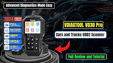 VDIAGTOOL VD30 Pro Review: Advanced Diagnostics Made Easy |