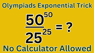 Unlock the Olympiads Exponential Trick – No Calculator Allowed!