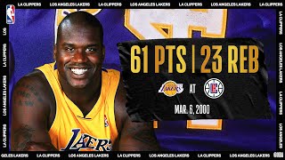 Shaq Scores Career-High 61 On His 28Th Birthday Clic Game