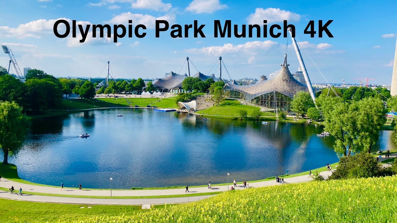 Olympic Park Munich | Olympiapark München | Olympiahalle München | 4K