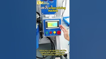 ✨ DEMA Sensor Servo Screen Printing Machine ✨
