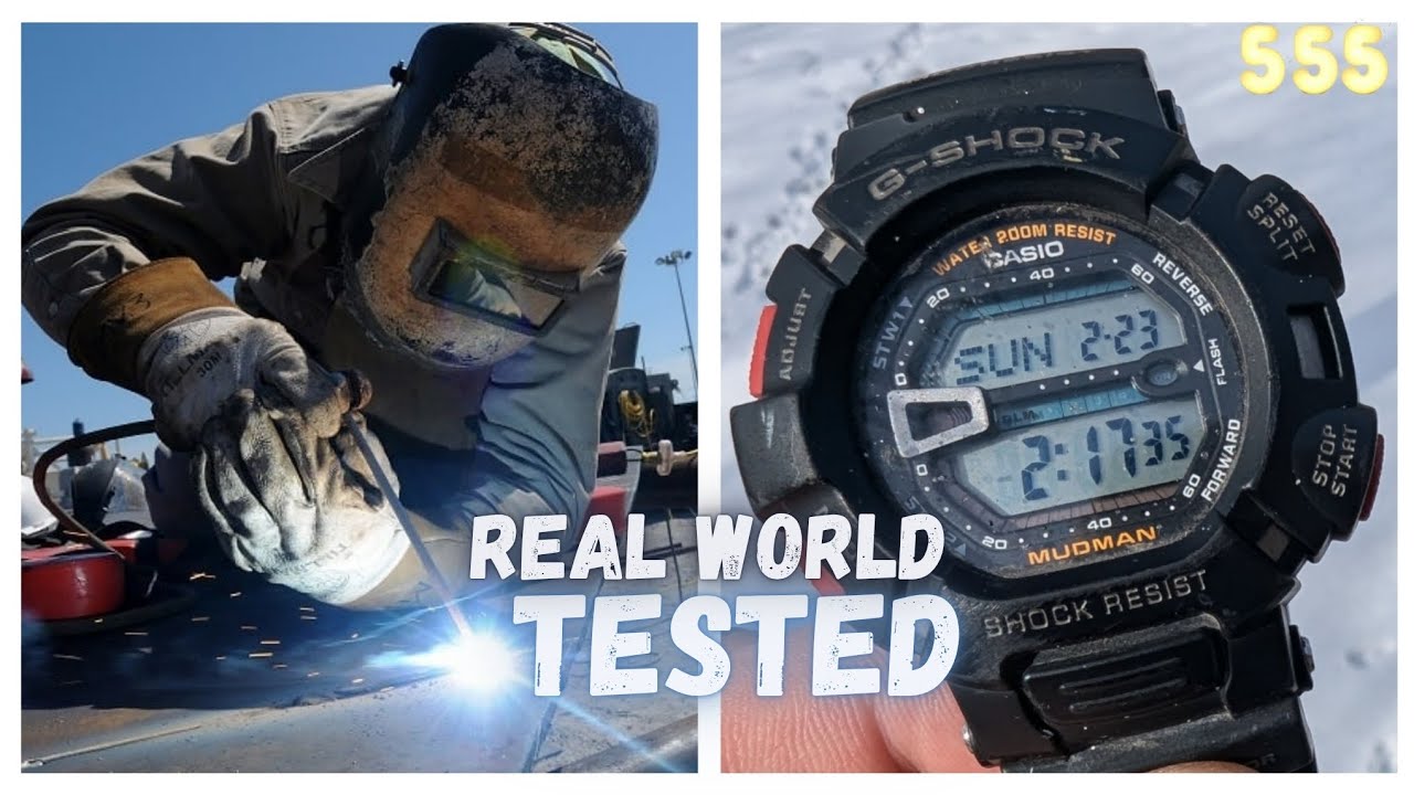 Iron Worker Reviews Mudman - Casio G-9000 G Shock - YouTube