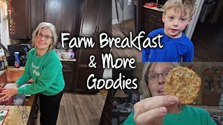 Vlogmas 28- Farm Breakfast & More Goodies