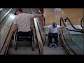 How to Go up an Escalator in a Wheelchair for Paraplegics