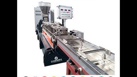 SHJ 36B TWINSCREW COLOR MASTERBATCH EXTRUDER