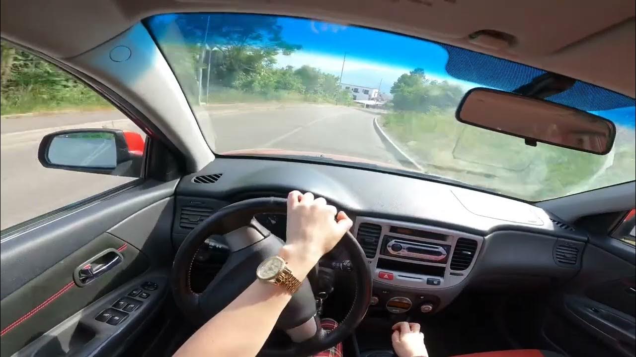 2007 Kia Rio 1,5 CRDI (110HP) TEST DRIVE (POV) - YouTube