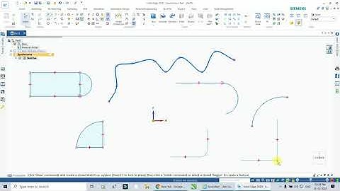 Solid Edge Arc, Curve, Fillet and Chamfer Commands by Avinash Kamble Sir in Hindi