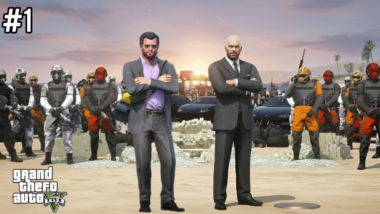 Michael VS Mafia 🥶 in GTA 5 - YouTube