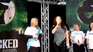 Rachel Tucker and Louise Dearman "For Good" @ Wicked Day 2010