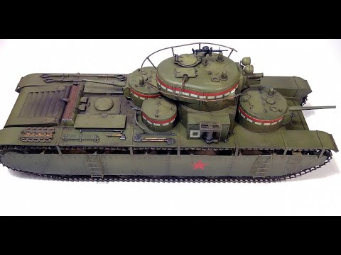 გიგანტომანიის პროდუქტი – საბჭოთა ტანკი T-35
