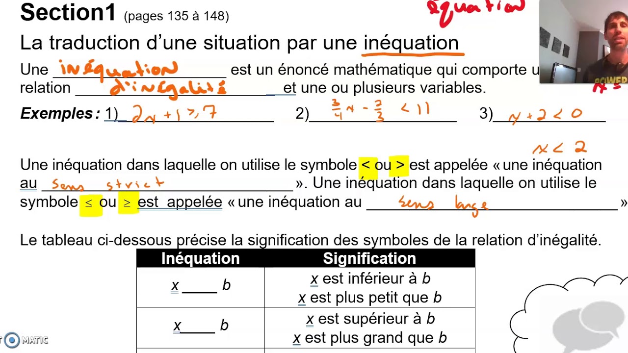 Cours # 1 Notes page 33 - YouTube
