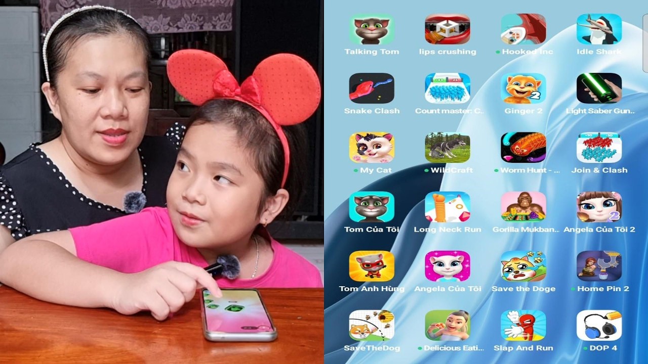 🧏‍♂️🏃 Long Neck Run, Tom Biết Nói Anh Hùng, My Talking Angela 2 🦸‍♂️🐱 9AHBZ 💖 Muội Vlog 1183