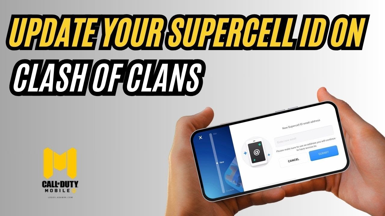 How to Update Your Supercell ID Email On Clash Of Clans (EASY) - YouTube