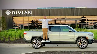I BOUGHT A RIVIAN R1T! Join Me For The Factory Delivery Experience Of My New Electric Truck