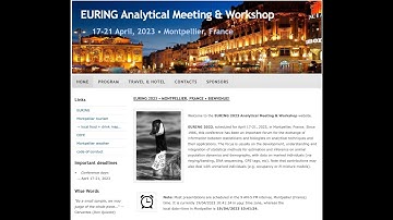 Euring2023: Monday April 17 2023