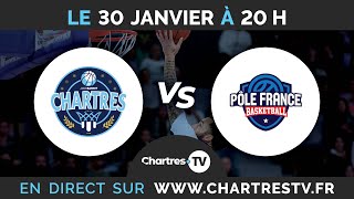 C'Chartres Métropole Basket Masculin vs Pôle France screenshot 3