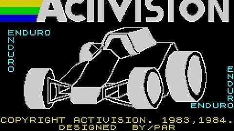 Enduro Review for the Sinclair ZX Spectrum by John Gage