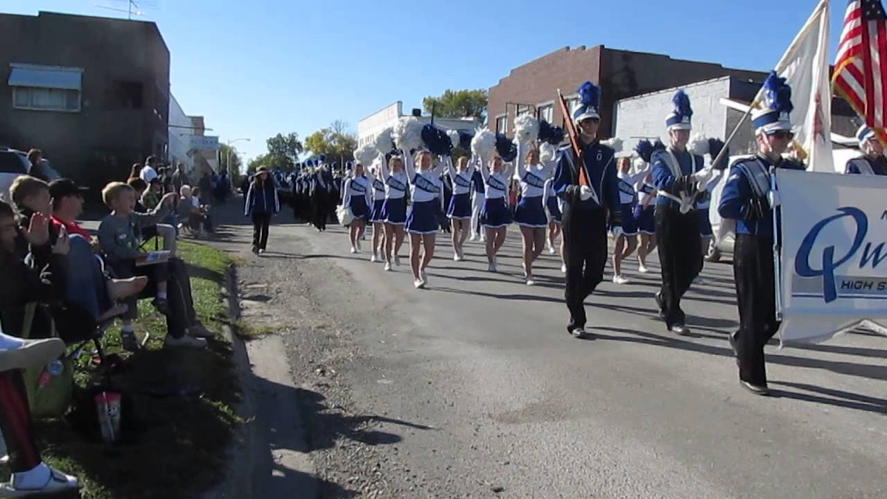 Quincy, Illinois QHS marching band in Kahoka, MO YouTube
