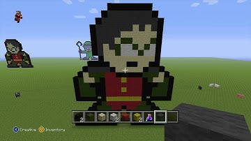 Minecraft Tutorial: How to make Robin 8bit