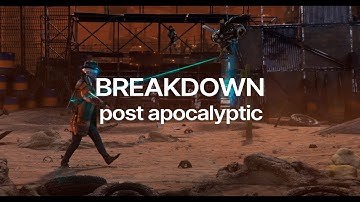 CGI 3D Breakdown 4k "Post apocalyptic scene" | Houdini | Karma