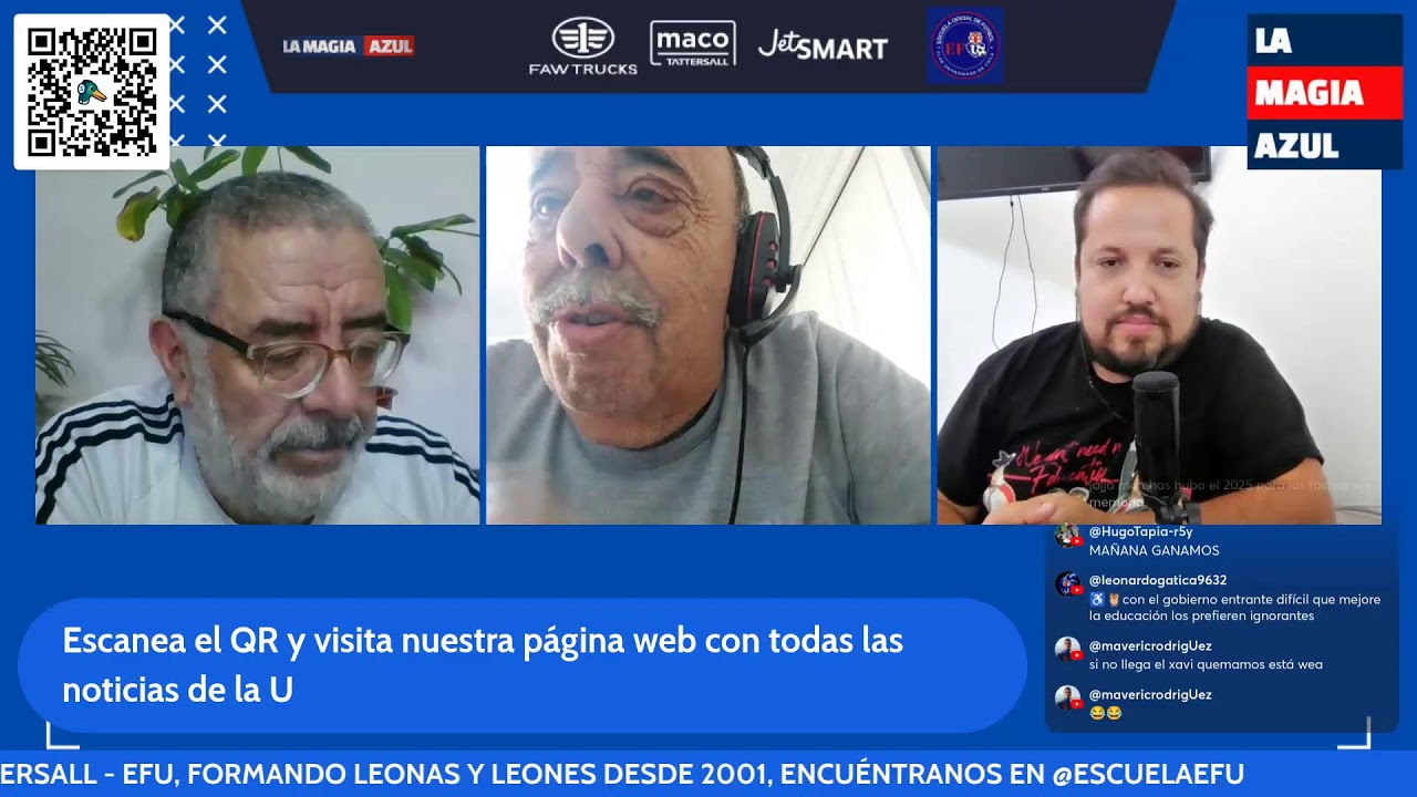 📺🤘 La Magia Azul EN VIVO | Universidad de Chile prepara el duelo ante Palestino en la Sudamericana