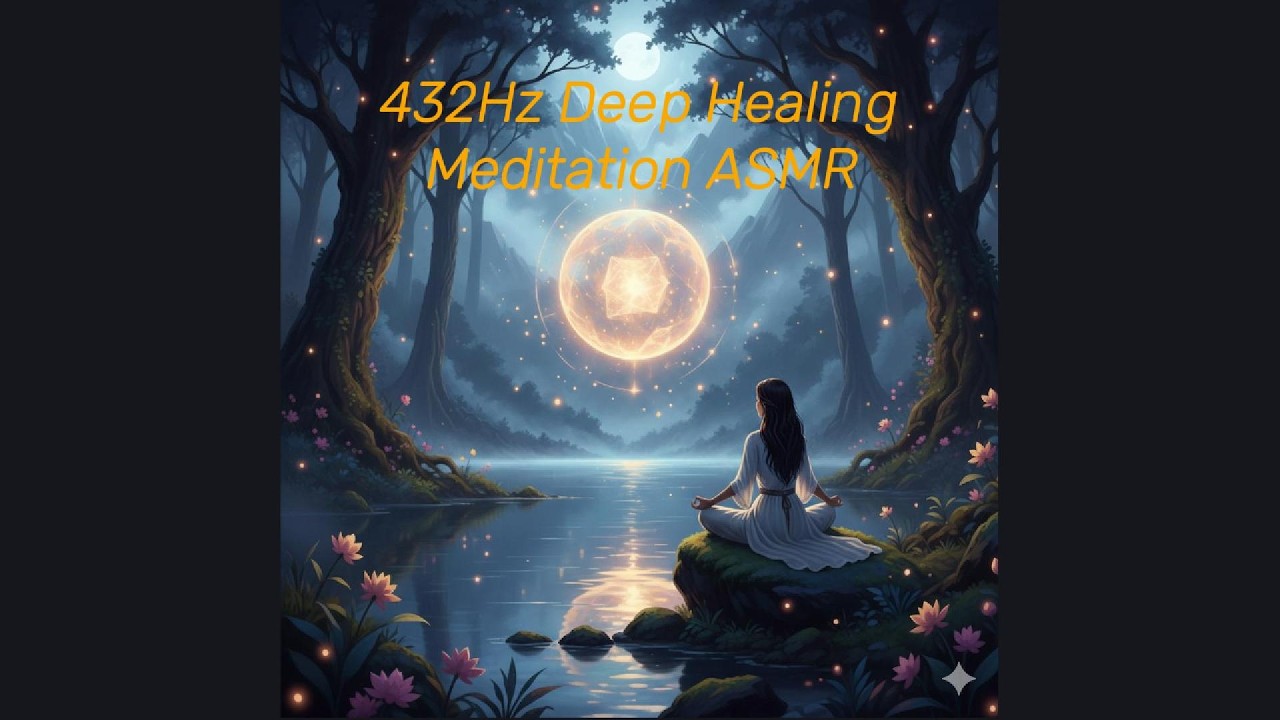 432Hz Deep Healing Meditation ASMR | Clear Your Mind & Awaken Inner Peace (Mystical Forest Journey)
