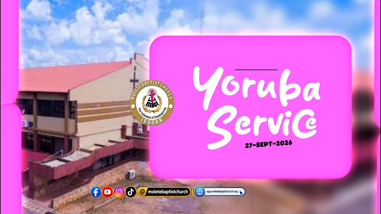 SUNDAY WORSHIP SERVICE || YORUBA SERVICE || 27-09-2026
