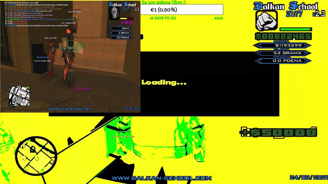 [ SAMP CHEATS ] CRASHAMO DIREKTORA BS-A U SRED LIVE STREAMA