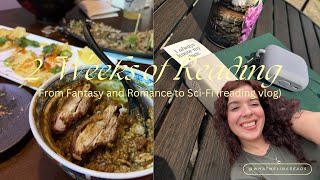 2 Weeks of Reading: From Fantasy and Romance to Sci-Fi – Vlog Recap
