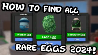 HOW TO FIND ALL RARE EGGS IN MURDER MYSTERY 2 [TIPS AND TRICKS] (Roblox Murder Mystery Guide 2024)