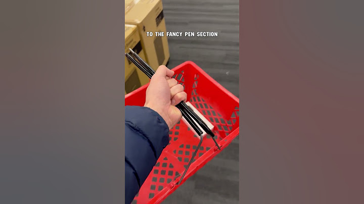 $30 Pen vs. $1 Pen