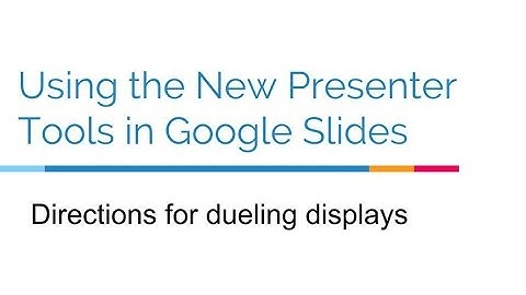 Google Slides Audience Q&A - Duel Display