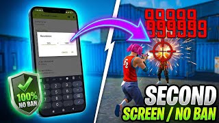 🔥 Second Screen Secret Setup | 0% Recoil Free Fire 2026 ⚙️🇧🇷 screenshot 2