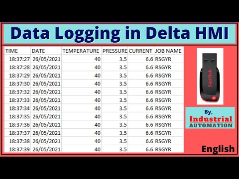 Data Logging In Delta HMI |Triggered & Periodic Both Explained | English