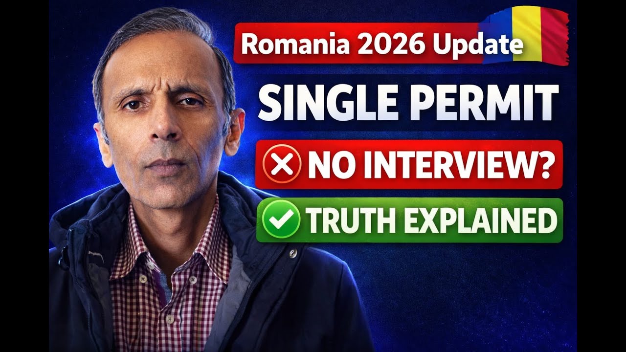 Romania Work Visa 2026 | No Interview? Single Permit & Amnesty Truth ...
