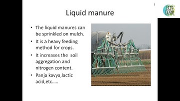 Soil fertility management - let