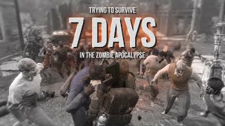 Will I Survive 7 Days? - I Turned Fallout 4 Into A Gritty Survival Zombie Apocalypse Game