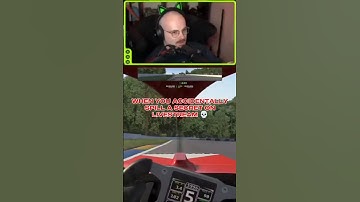 Wanneer je per ongeluk een geheim live op de stream onthult... 🫢🤫 #iracing #simracing #streamer