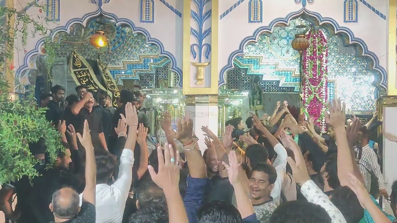 Tarahi Salaam | Anjuman Muhibbane Hussain Lucknow | Shabbedari | Anjuman Qamre Bani Hashim Lucknow |