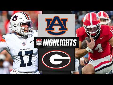 Auburn Tigers vs. Georgia Bulldogs | Full Game Highlights | ESPN College Football