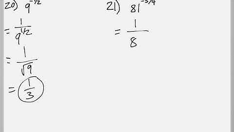 Math 119 : 8.3 #20, #21 (Intermediate Algebra Tutorial : Simplifying Rational Exponents)