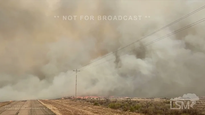 12-15-21, High Winds and Close Range Wildfire, Guymon OK