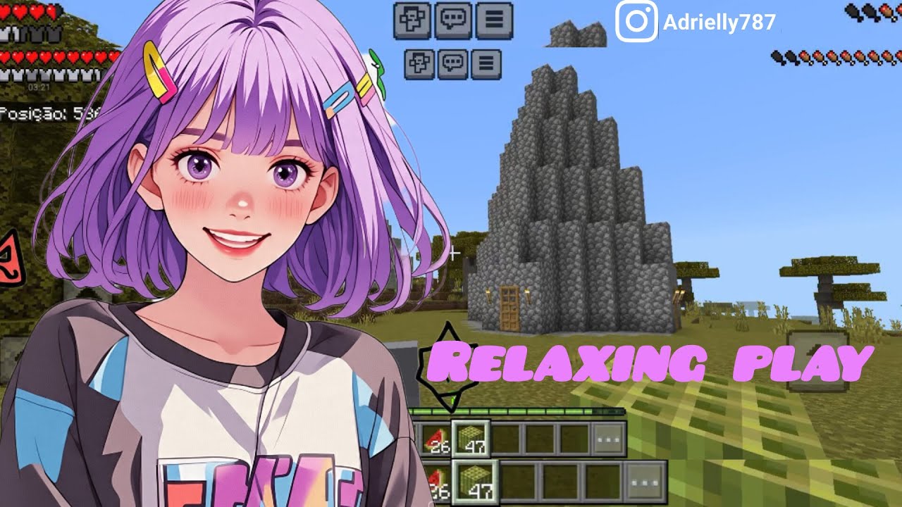 Relaxe com Minecraft: Gameplay Tranquilo e Música Lofi