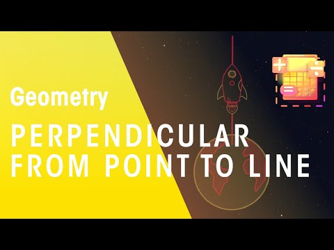 Perpendicular from a point to a line | Geometry | Maths | FuseSchool Instructional Video Perpendicular from a point to a line | Geometry | Maths | FuseSchool Instructional Video